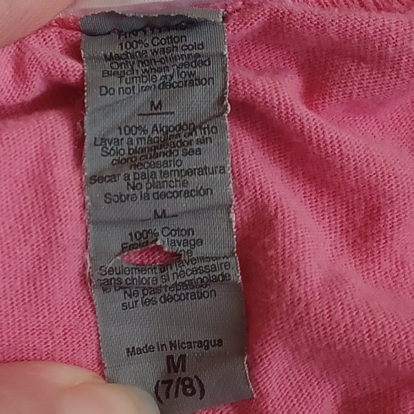 4/$30 Pink Chicago Skydeck Tee - Size Medium (7/8 - Girl) - Picture 4 of 6